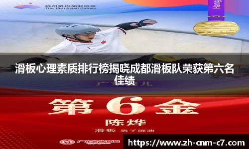 滑板心理素质排行榜揭晓成都滑板队荣获第六名佳绩